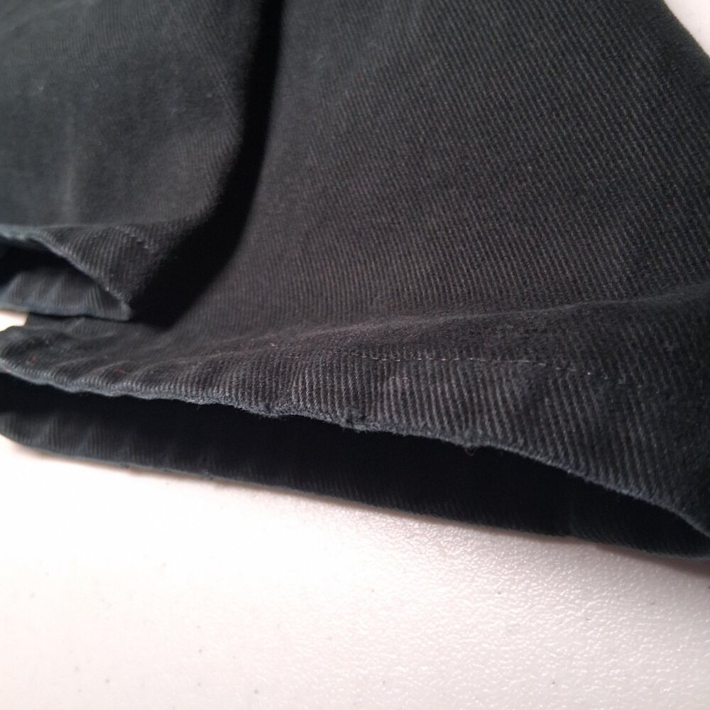 Vintage Lauren Ralph Lauren Jeans Size 10 Black Denim High Waist Mom Hong Kong - Picture 13 of 16